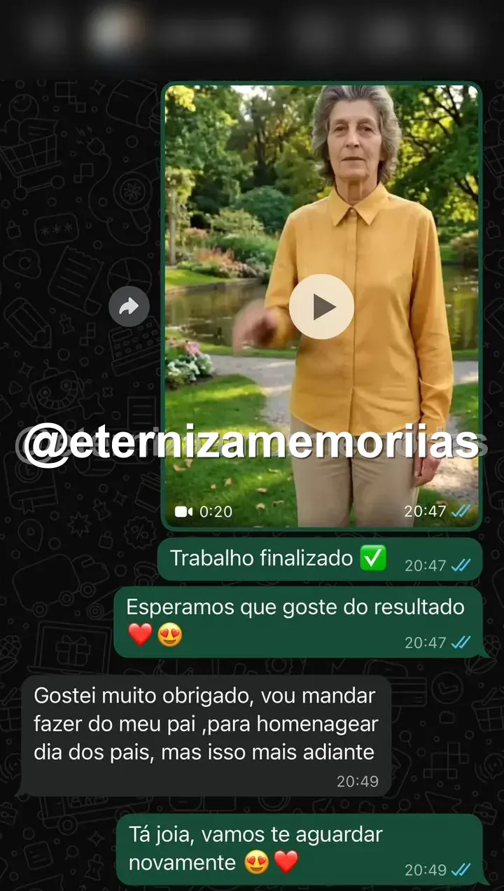 Depoimento real