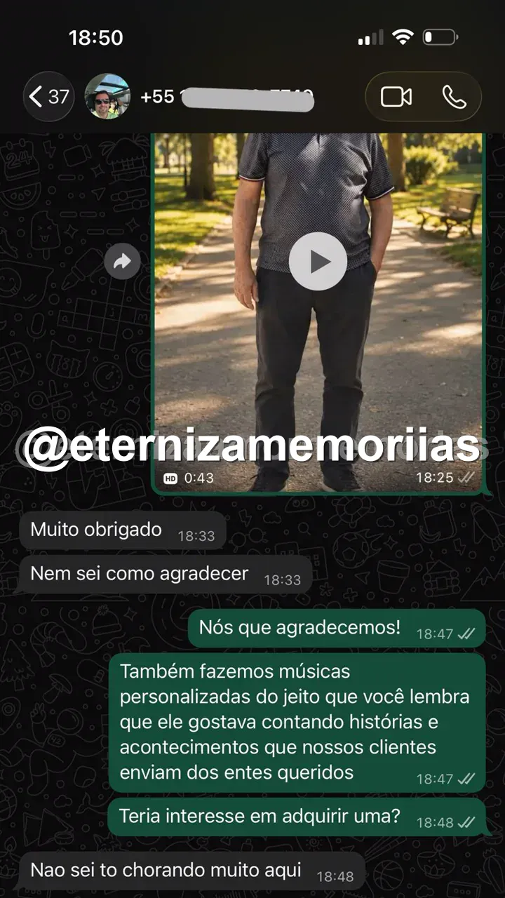 Depoimento real